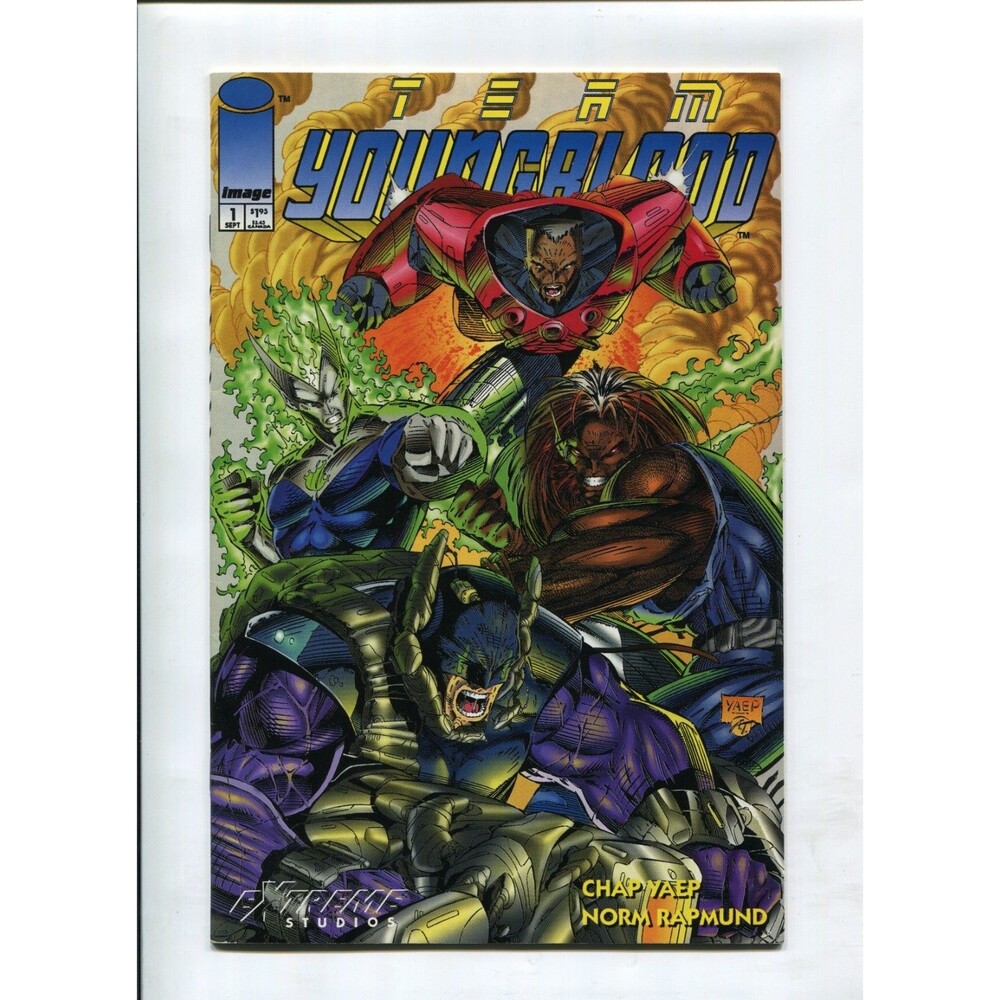Team Youngblood #1 Image Comics 1993 Comic Book